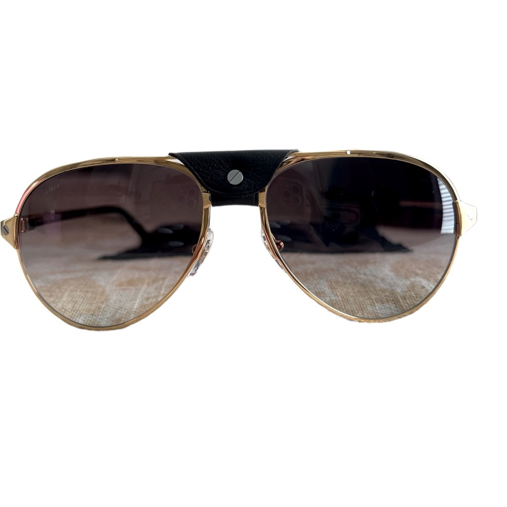 Cartier aviator sunglasses brand new with tags box sunglasses case